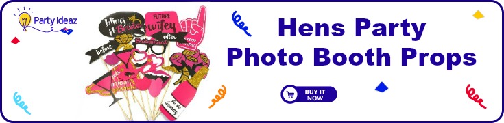 hens party photo booth props